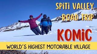 Komic World's Highest Motorable Village, Spiti Valley Road Trip! Ep:14