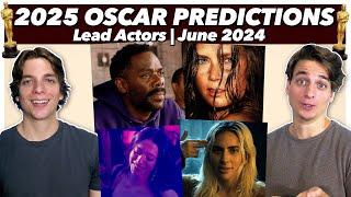 2024 Oscar Predictions - Lead Actors | June 2024