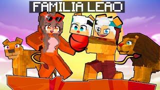 GOTEN foi ADOTADO PELA FAMILIA LEÃO no Minecraft!