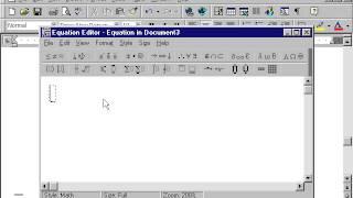 Creating, numbering and cross referencing equations with Microsoft Word: Video 3 Stack & Matrix