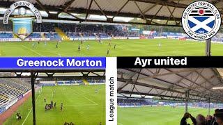 Bouncing away end as Ayr march on! | Greenock Morton Vs Ayr united