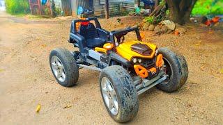 DIY electric monster go-kart