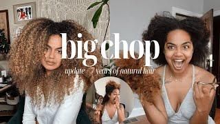 THE BIG CHOP UPDATE + 7 Years of Natural Hair + My Hair Growth Routine