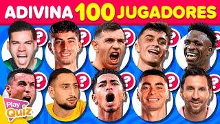 Adivina 100 Futbolistas en 1 Segundo ️⏰ | Play Quiz de Fútbol | Adivina quién es