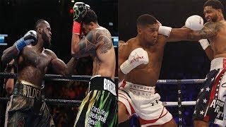 Comparing Deontay Wilder And Anthony Joshua Against Dominic Breazeale (Film Study)