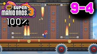 (Super Mario Maker 2) New Super Mario Bros. 3: World 9 - 4 | Bullet Express