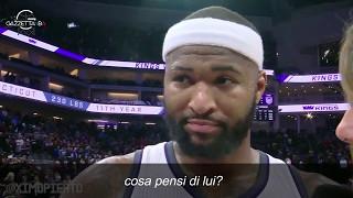 Cosa pensa DeMarcus Cousins di Joel Embiid? | SUB ITA - GazzettaNBA.it