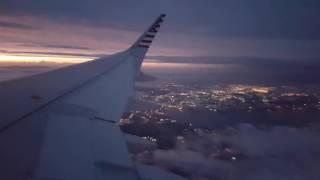 Relaxing Plane Sound with Lightning Storm while Flying