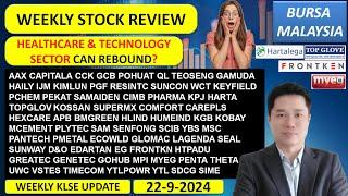 Weekly KLSE BURSA Review - 22-9-2024 HEALTHCARE & TECHNOLOGY SECTOR CAN REBOUND?AAX CAPITALA CCK