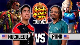 SF6 ▰PUNK (CAMMY) VS NUCKLEDU (DEE JAY) ▰ High Level Gameplay  streetfighter6