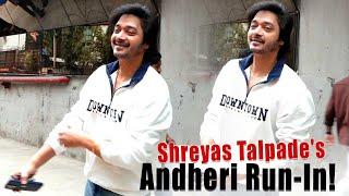 Shreyas Talpade Turns Heads in Andheri!  #Bollywood #Andheri #ShreyasTalpade #CelebritySpotting