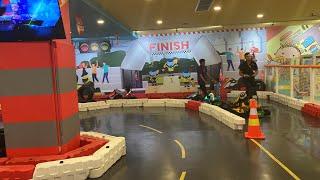 Main gokart di fun & play ambarukkmo plaza