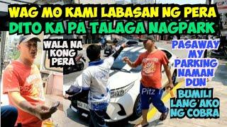 WAG MO KAMI LABASAN NG PERA DITO!!! PASAWAY NA DRIVER TABI PA MISMO NG NO PARKING,HINDI RAW NYA ALAM