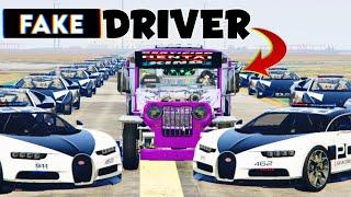 I became a fake  "JEEPNEY DRIVER" and I rob the Robbers in GTA 5 RP