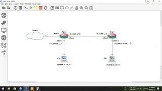 Static routing configuration on mikrotik