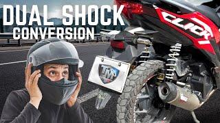 How to Modify Dual Shock Conversion for Honda Click | Full Process | The Modifier