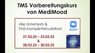 TMS Vorbereitungskurs für Mai 2025 | von MediMood