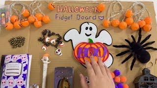 [ASMR] HALLOWEEN FIDGET BOARD |   No bgm asmr 