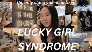 how to have LUCKY GIRL SYNDROME 🪄 secret tips to get everything you want and achieve your dream life