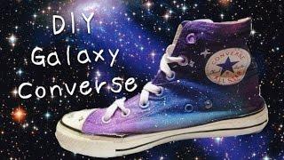 DIY Galaxy Converses(acrylic)