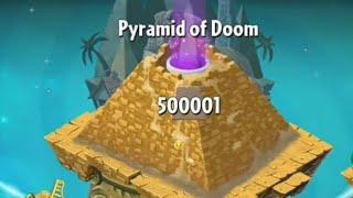 Level 500001 - Pyramid of Doom - easy level? #pvz2