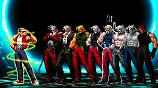 [KOF Mugen] Terry Bogard vs Super Rugal Team