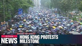 Hong Kong's pro-democracy protest becomes longest in city's history as it reaches 80 days