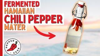 Fermented Hawaiian Chili Pepper Water Recipe - Pepper Geek