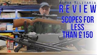 Top 3 Air Rifle Scopes Under £150 - Reviewed & Accuracy Test