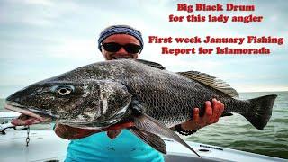 First week of January 2021 / Backcountry Fishing Report for Islamorada, Florida Keys - BIG FISH!