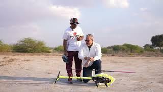 Craziest Rc helicopter Goosky RS7 with Tareq Alsaadi and Nick Johnson testing the Evo Vulcan blades