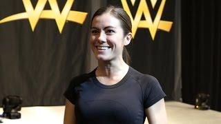 "American Ninja Warrior" sensation Kacy Catanzaro steps inside a WWE ring