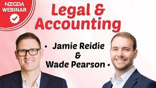 Setup your Studios: Legal and Accounting for Success! | NZGDA Webinar