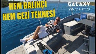 GALAXY YACHTS 4.90 MODELİ - HEM BALIKÇI HEM DE GEZİ İÇİN  MÜTHİŞ BİR TEKNE ! DETAYLI İNCELEME !