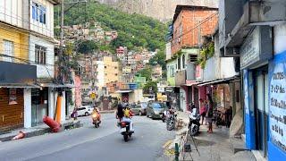 This is the Reality of Rocinha | The Largest Slum in Brazil【4K】2024