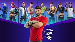 Fortnite Streamers React to Their Own Icon Skins (In Order)