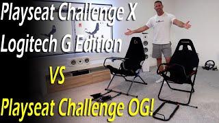 OG Playseat Challenge VS Playseat Challenge X Logitech G Edition