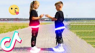 Monster TUTORIAL NEON MODE | TUZELITY SHUFFLE DANCE | TIKTOK COMPILATION 2024