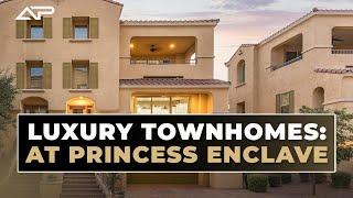 Luxury Townhome With An Elevator At Princess Enclave In Scottsdale, AZ