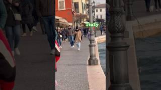 Walk in italy #travelvlog #italianlakes #italytravelguide #travel #lakegarda #shorts