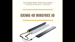 Rolladen Montage in weniger als 8 Minuten!! Rolladen mit Solarantrieb - Somfy Oximo 40 WireFree io