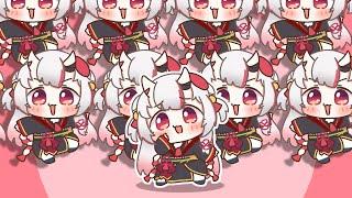 てんてんふんふんふん！【百鬼あやめ】【ホロライブ】【hololive】【手描き】【切り抜き】