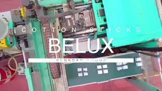 Belux Cotton Sticks production line at Renksan Group factory Turkey