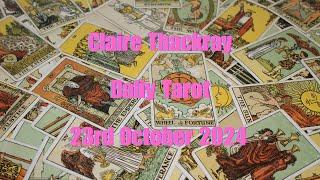 Wednesday 23rd October 2024 - Things become clear… a way forward - Tarot and Energy Reading