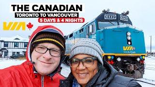 Via Rail The Canadian Toronto To Vancouver | 5 Days & 4 Nights In a Cabin For 2