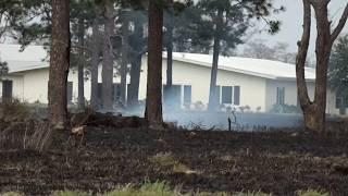 Wedding venue back from the brink reacts to frightening flames