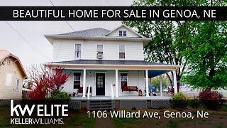 homes for sale in nebraska | 1106 Willard Ave, Genoa, Ne