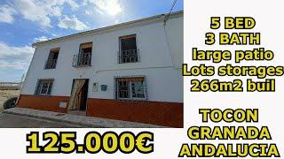 €125.000-Large Townhouse with lots of potential near Granada city, Adanluca, Spain