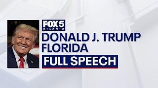 LIVE: Donald Trump speaks after Fox News projects presidential win