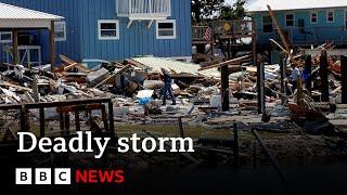 Hurricane Helene kills at least 116 people across US |  BBC News